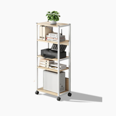 商用家具 3階移動式プリンタースタンド 多目的デスクオーガナイザー