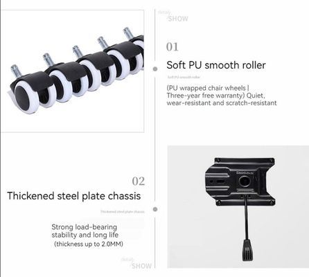 オフィスチェア メッシュタスクチェア 中型バック ハイバック会議室 スワイブルPCチェア