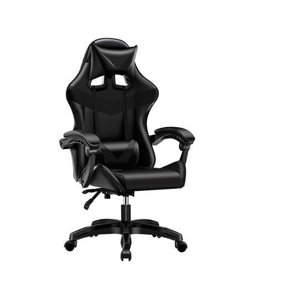 ISO9001/ISO14001 認定 ブラックゲームチェア BIFMA合格 60mm PUナイロンキャスター