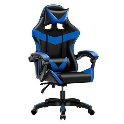 ISO9001/ISO14001 認定 ブラックゲームチェア BIFMA合格 60mm PUナイロンキャスター