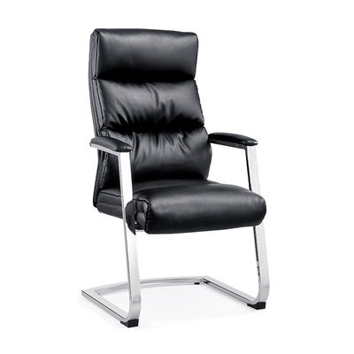 ボス オフィスサプライズ ブラック ハイ バック オフィスチェア 本物の革とOEM 会社