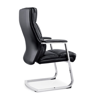 ボス オフィスサプライズ ブラック ハイ バック オフィスチェア 本物の革とOEM 会社