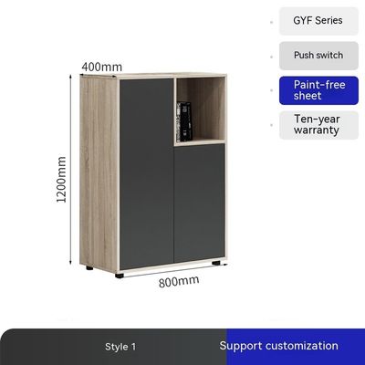 機能的で耐久性のあるフラワーグリューブ デスク 低キャビネット オフィス パーティション ストレージ