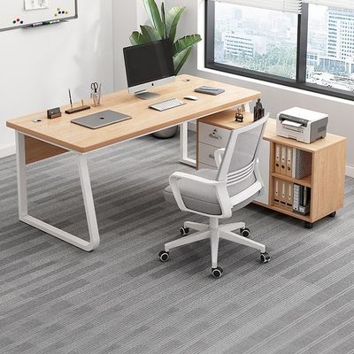 商業家具 シンプル モダン 木製 オフィス デスクと椅子