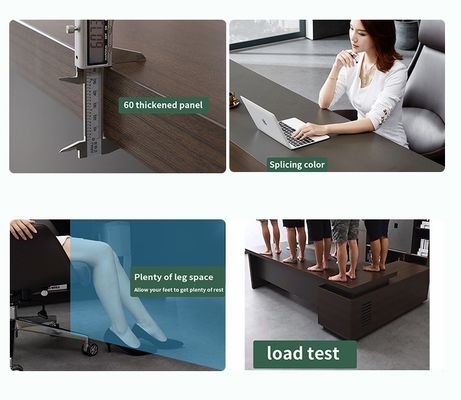 塗料加工 麦の木 斜面テーブル 社長マネージャーのエグゼクティブデスク
