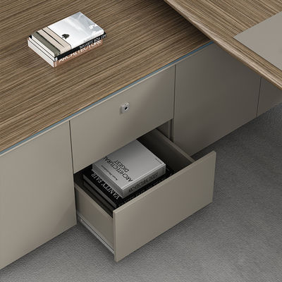 木製パネル 高光彩絵 消える漆器 モダン エグゼクティブ オフィス マネージャー デスク