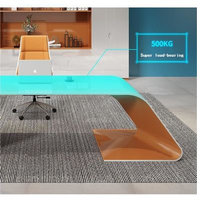 エグゼクティブ オフィス デスクテーブル MDF 焼物 漆器 エグゼクティブのためのオフィス家具