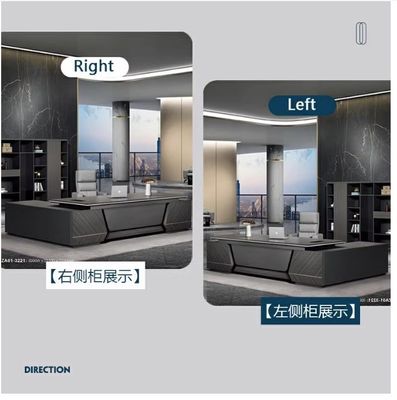 商用家具 ボスマネージャー 作業のための木製のオフィステーブル エグゼクティブデスク