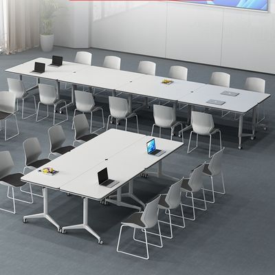 商用家具 拡張式スプライシング 会議テーブル 移動型 ロング オフィス デスク
