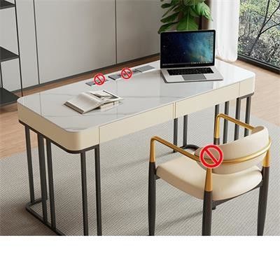 商用家具のための L 型事務用テーブル