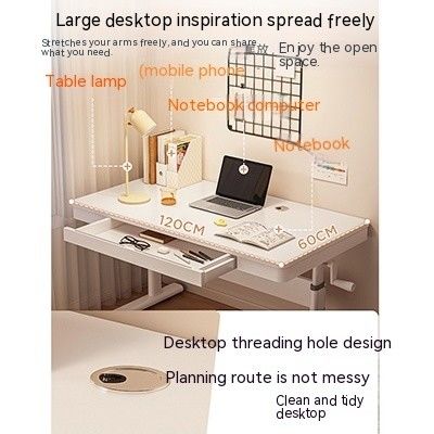 この木製のオフィスデスクで生産性を向上させてください