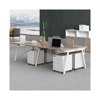 現代のオフィス家具 MDF パネル スタッフ用 デスク用 事務用 テーブル と 椅子 セット