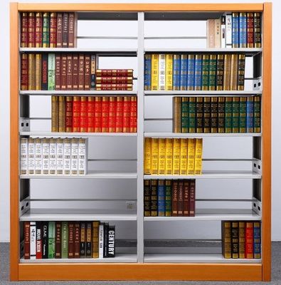 オフィス家具 スクール図書館用鋼製本棚 片面 双面 支払期間 T/T