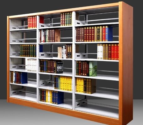 オフィス家具 スクール図書館用鋼製本棚 片面 双面 支払期間 T/T
