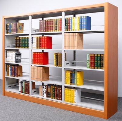 オフィス家具 スクール図書館用鋼製本棚 片面 双面 支払期間 T/T