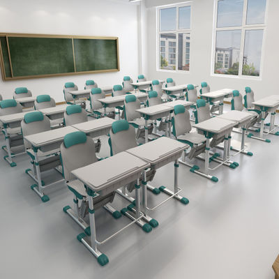 モダンデザイン 学習 リクライブル 調整可能な デスクと椅子 セット 学校の家庭訓練