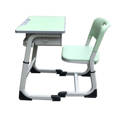 寝室の家具 調整可能な単身学生用テーブルと椅子セット 教育用材料
