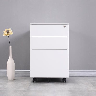 オフィス家具 引換式引き出しと動く構造のシンプル金属キャビネット