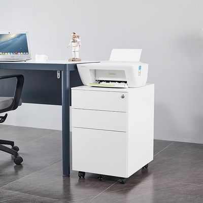 オフィス家具 引換式引き出しと動く構造のシンプル金属キャビネット