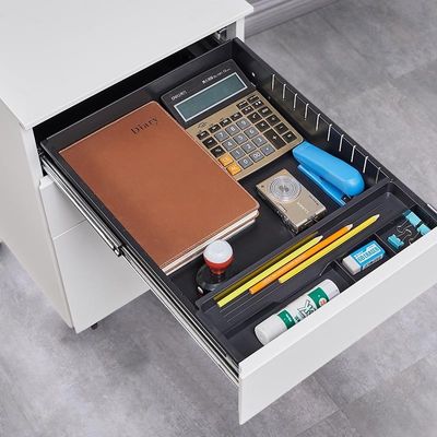 オフィス家具 引換式引き出しと動く構造のシンプル金属キャビネット