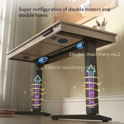 モーター化高度調整付きの金属ステンレス鋼の単体スタッフ作業台