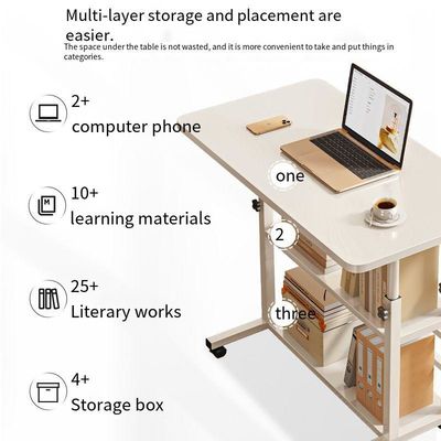 木製 デスクトップ ラップトップ デスクトップ 現代のオフィス用 高さ調整可能な携帯型コンピュータテーブル