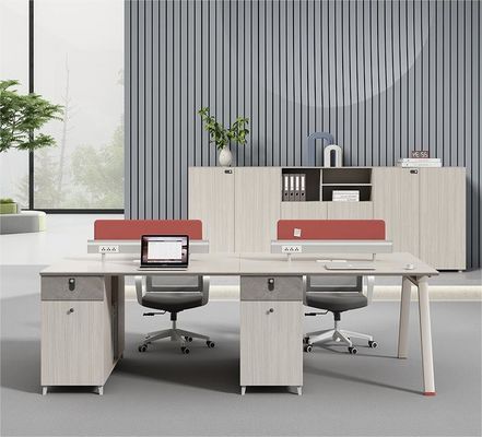 リビング室 オフィス 家具 4人 スタッフ テーブル モジュール式 作業台 と 引き出し