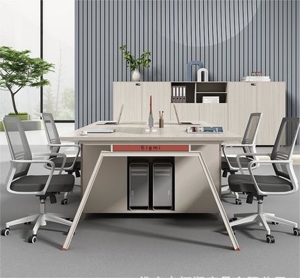 リビング室 オフィス 家具 4人 スタッフ テーブル モジュール式 作業台 と 引き出し
