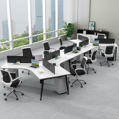 オフィス ワーク ステーション 6人用 デスク 家具 部屋やオフィス用ワーク ステーション テーブル