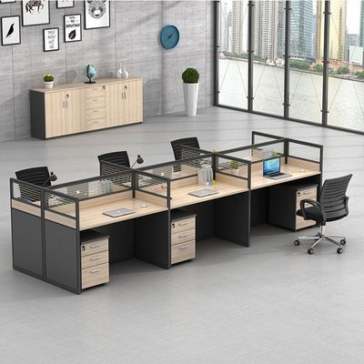 クビクル ワークステーション オフィス 家具 デスク パーティション と MFC コワーキング デスク