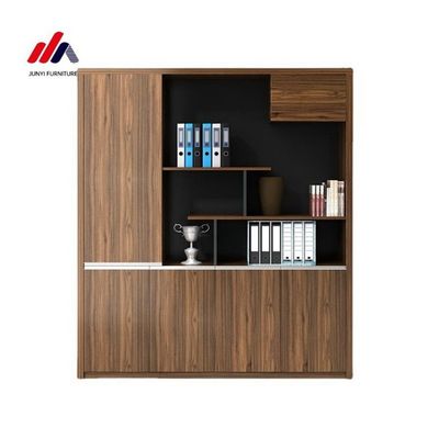 オフィス家具 固木製ファイルキャビネット MFC 木材 スタイリッシュで機能的