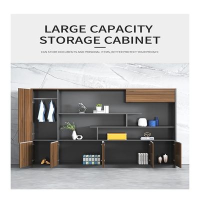 オフィス家具 固木製ファイルキャビネット MFC 木材 スタイリッシュで機能的