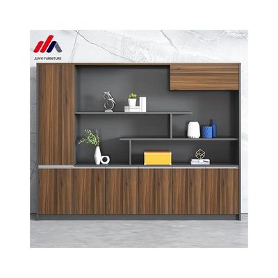 25mm 厚さ 木製 オフィス 収納 キャビネット ファイル 展示 本棚 背景