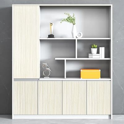 25mm 厚さ 木製 オフィス 収納 キャビネット ファイル 展示 本棚 背景